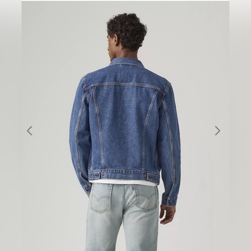 Levi's Light Blue Denim Jacket - Picture 4 of 11